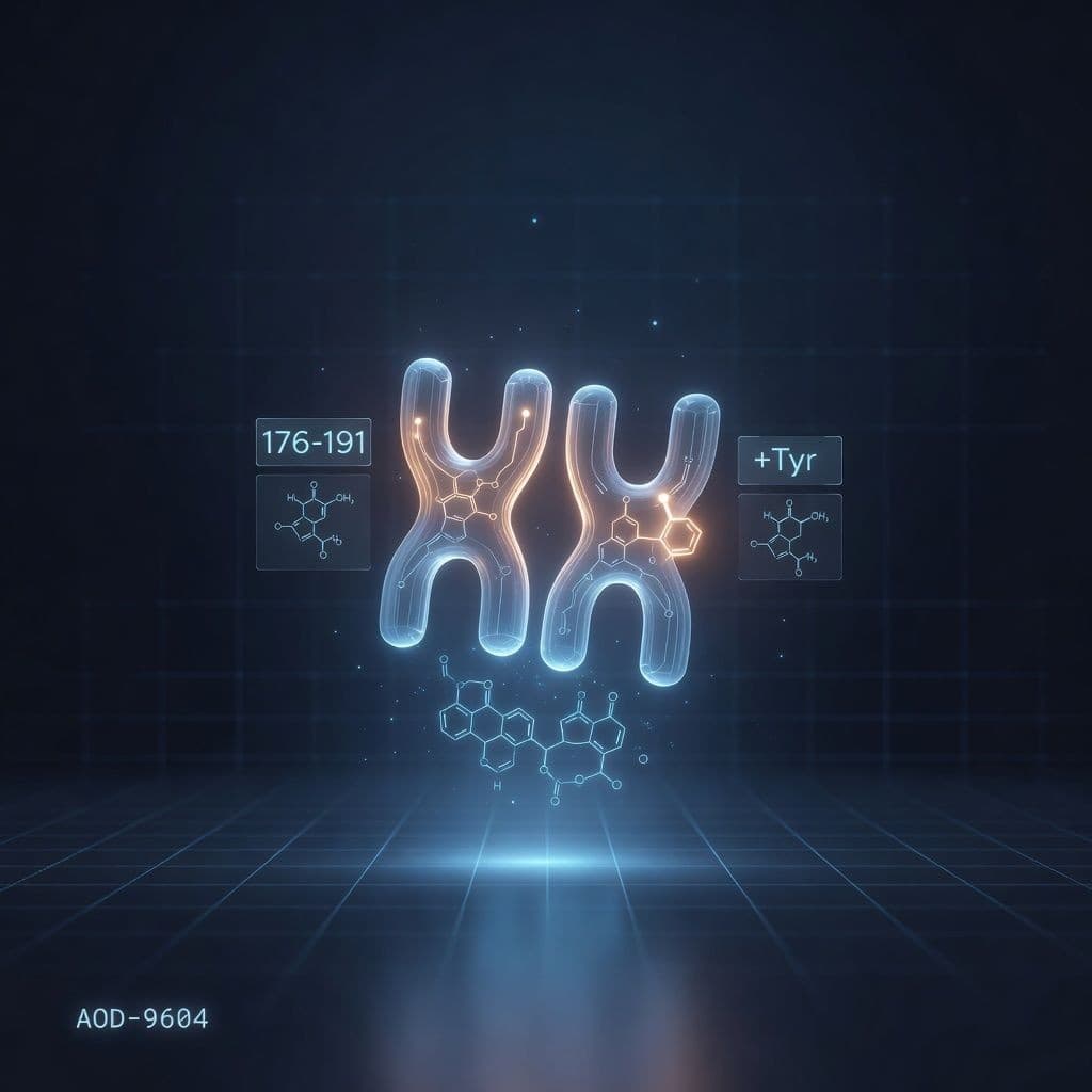 AOD-9604 vs HGH Fragment 176-191: One Amino Acid Apart, What the Research Shows