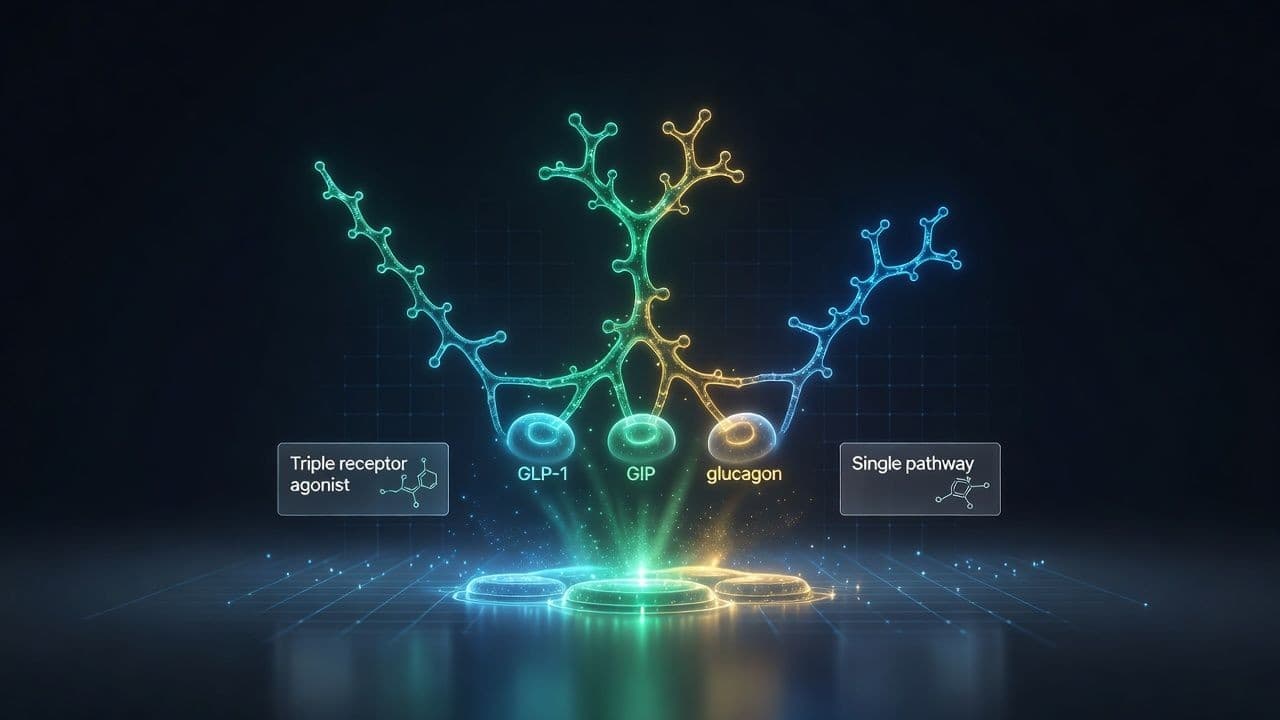 GLP-1-Based Peptides Compared: Retatrutide, Cagrilintide, and AOD9604