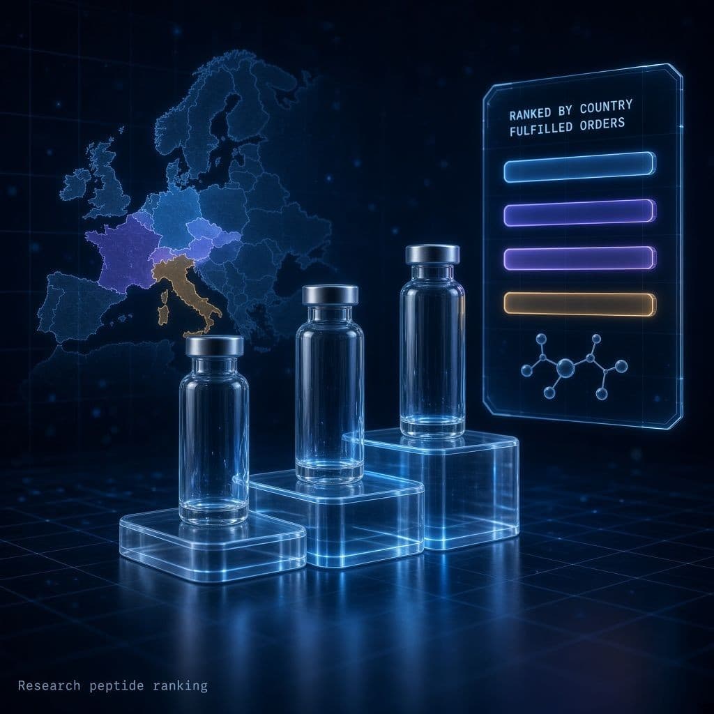 Most-Ordered Research Peptides in the EU: Ranking by Country (2026)
