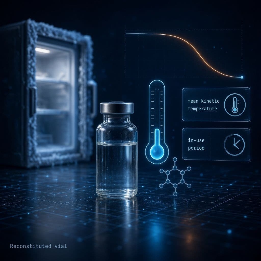 Is a reconstituted peptide still good after time out of the fridge?