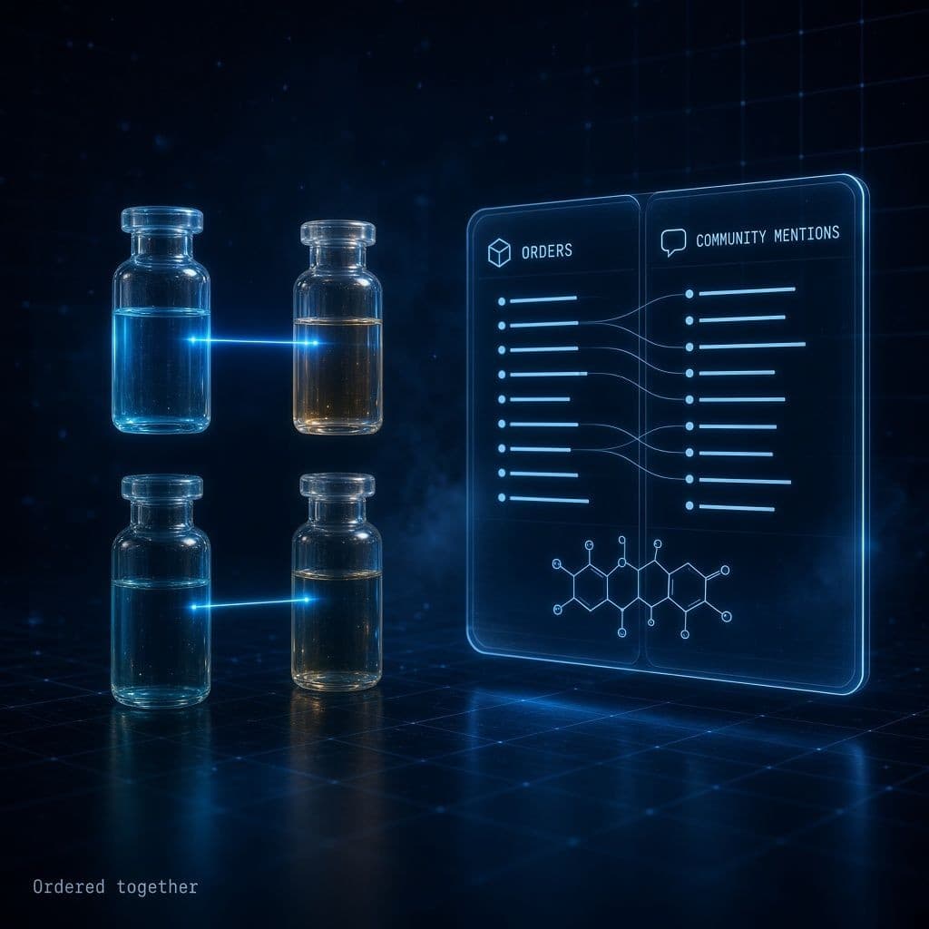Which Research Peptides Are Ordered Together? Orders vs Reddit