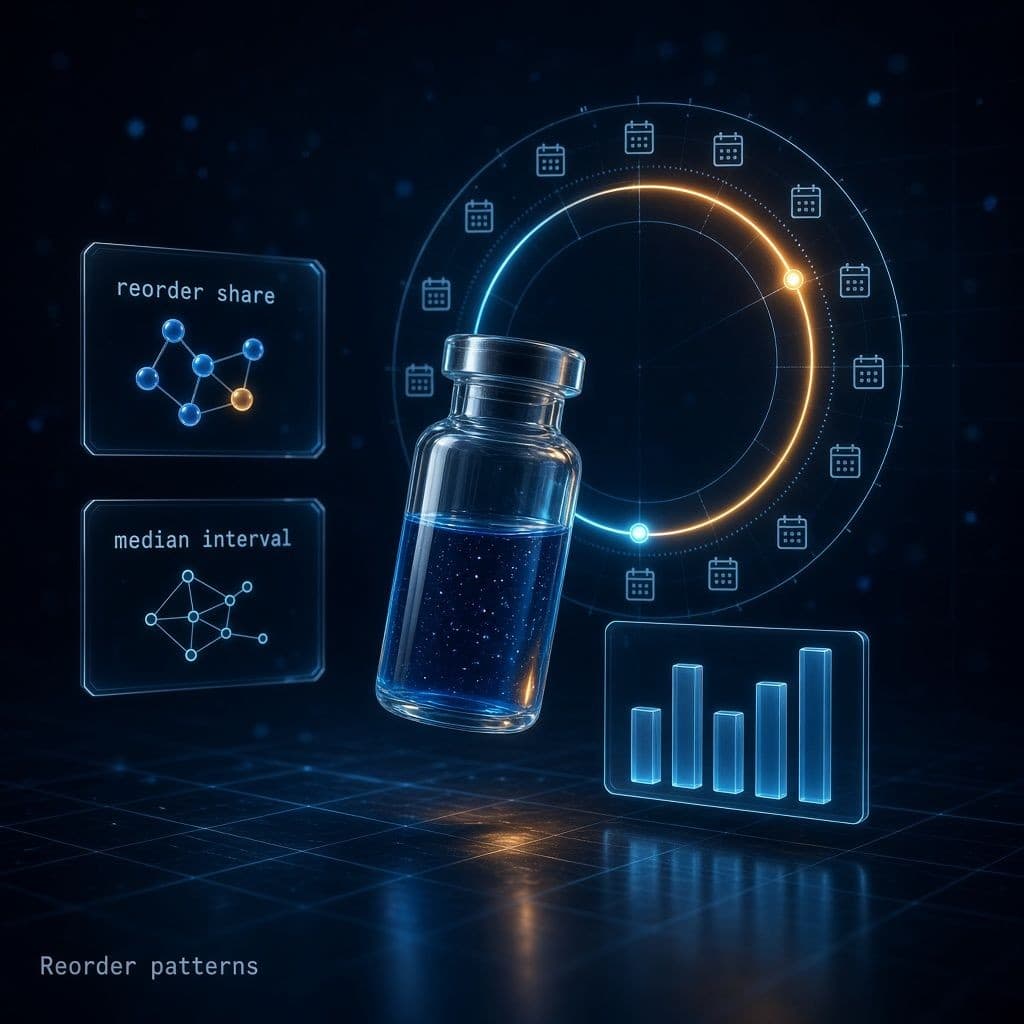 Which Research Peptides Get Reordered, and How Soon? Shop Data 2026