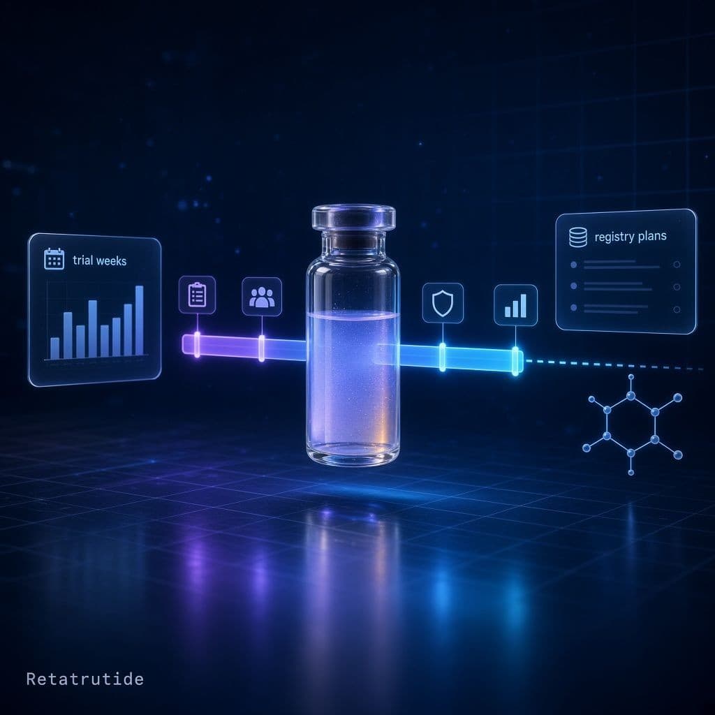 How Long Were Participants on Retatrutide in the Trials?