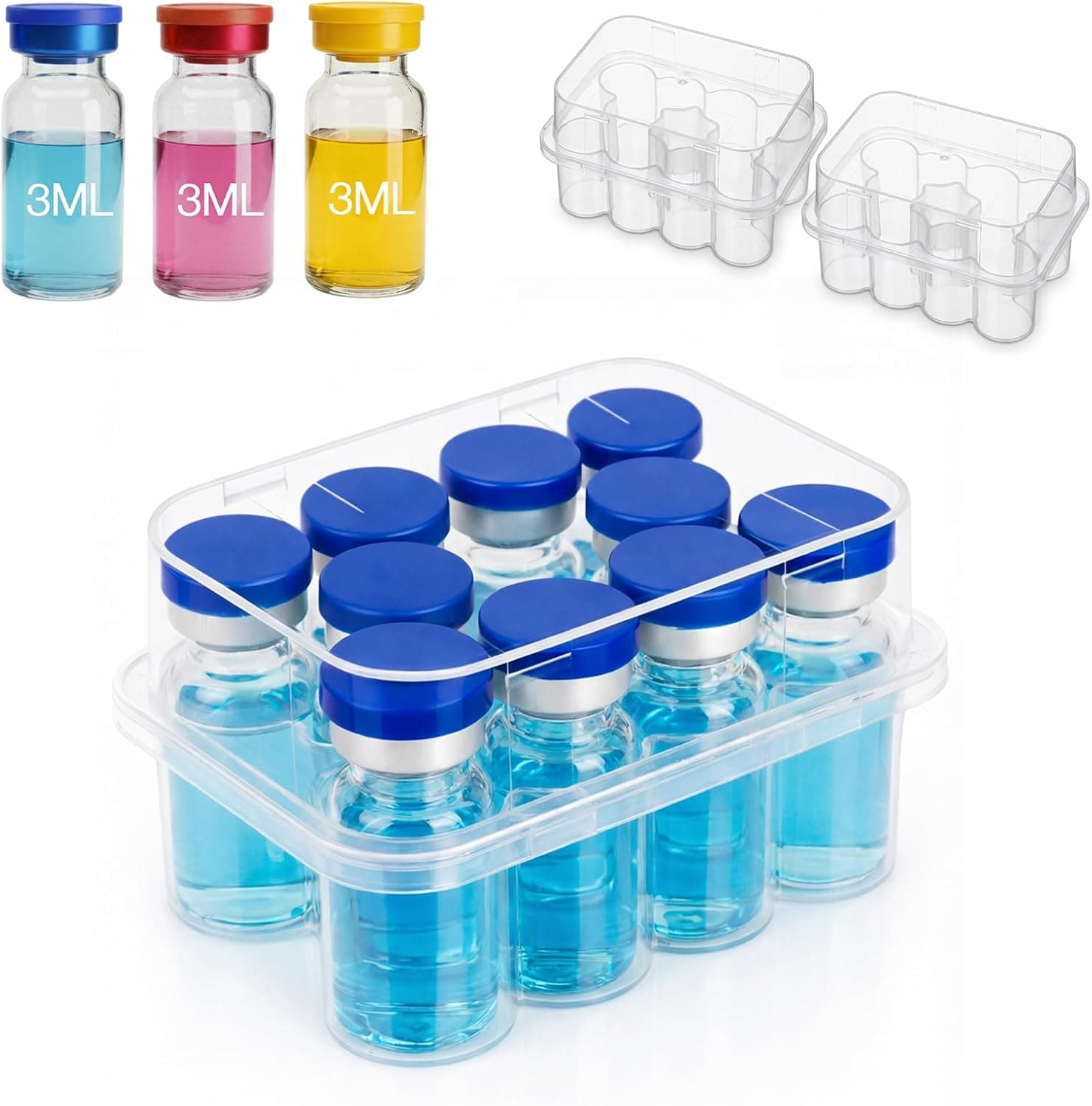 Peptid-Aufbewahrungsbox (10 Fächer)