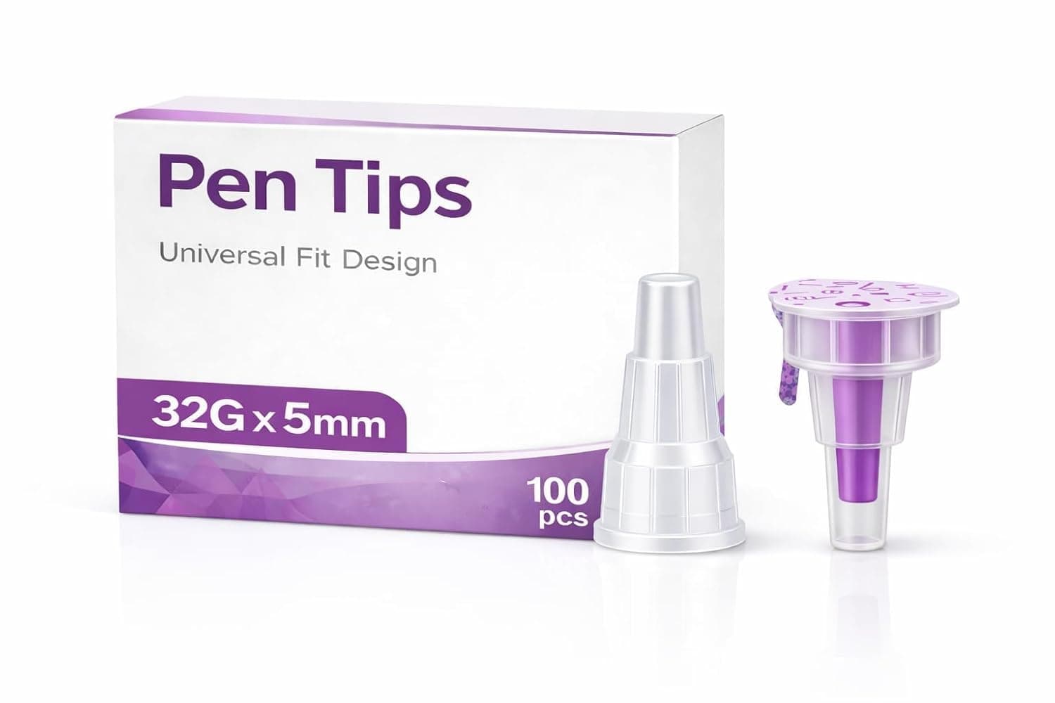Pennenålsspidser 32G x 5 mm