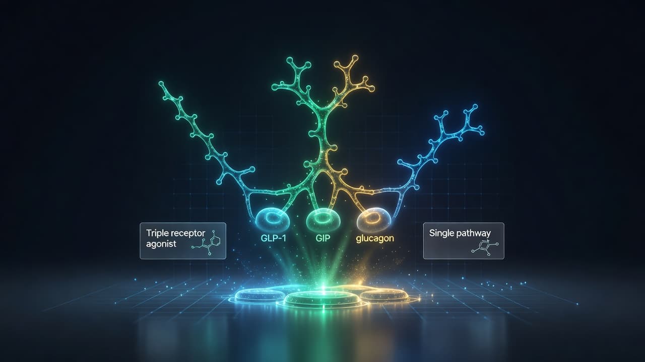 GLP-1-Peptide im Vergleich: Retatrutid, Cagrilintid und AOD9604