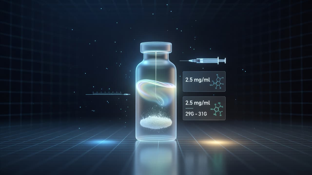 Peptide Zubehör: Bacteriostatic Water, Spritzen & Nadeln