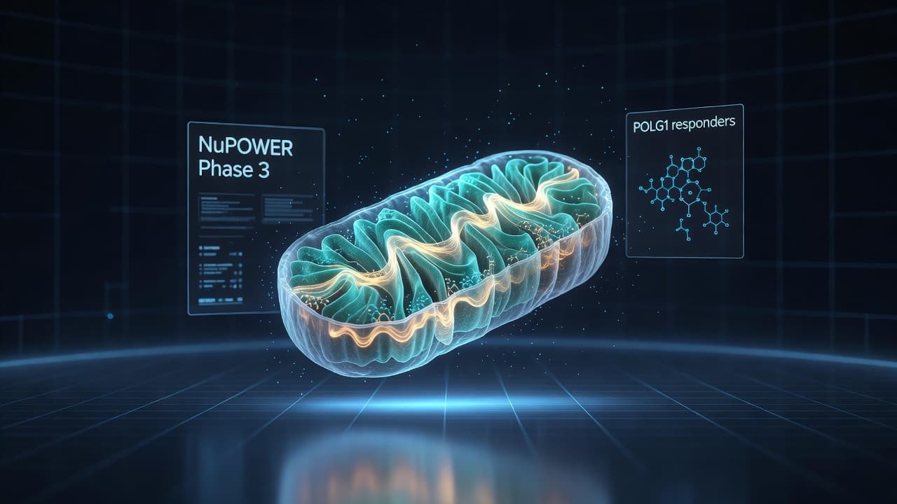 SS-31 (Elamipretide): NuPOWER-Phase-3-Daten und genotypabhängiges Ansprechen bei POLG auf der Euromit 2026