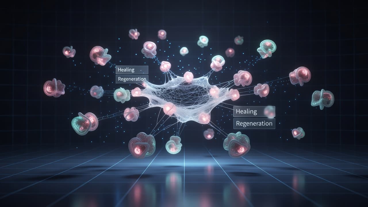 Healing peptidy v prehledu: BPC-157, TB-500 a dalsi