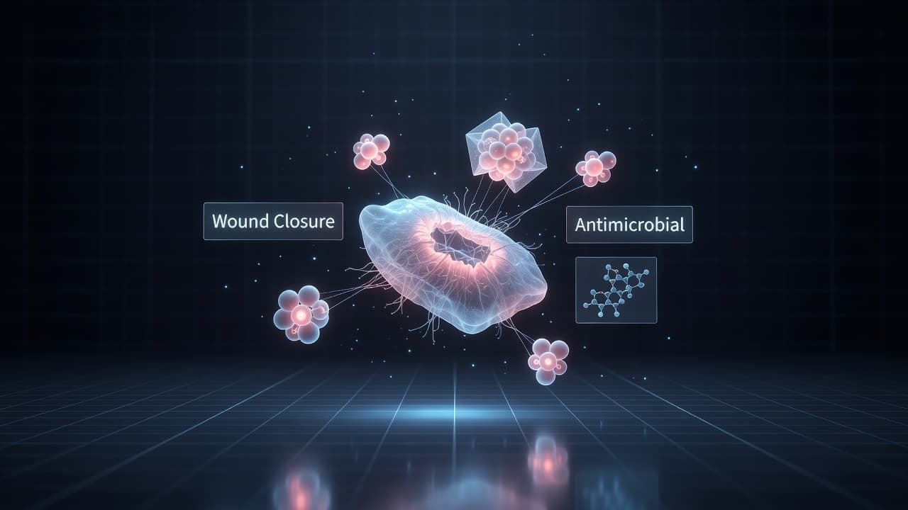 Wundheilung-Peptide: GHK-Cu, LL-37, KLOW und GLOW