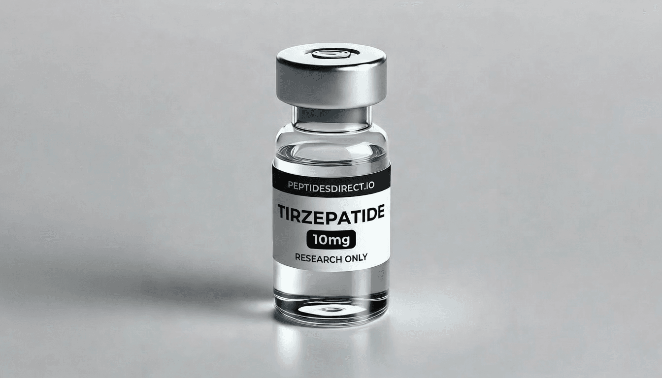 Tirzepatide 10mg research vial