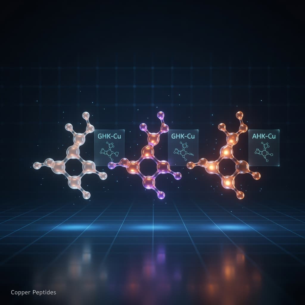Do Copper Peptides Actually Work? GHK vs GHK-Cu vs AHK-Cu in the Research