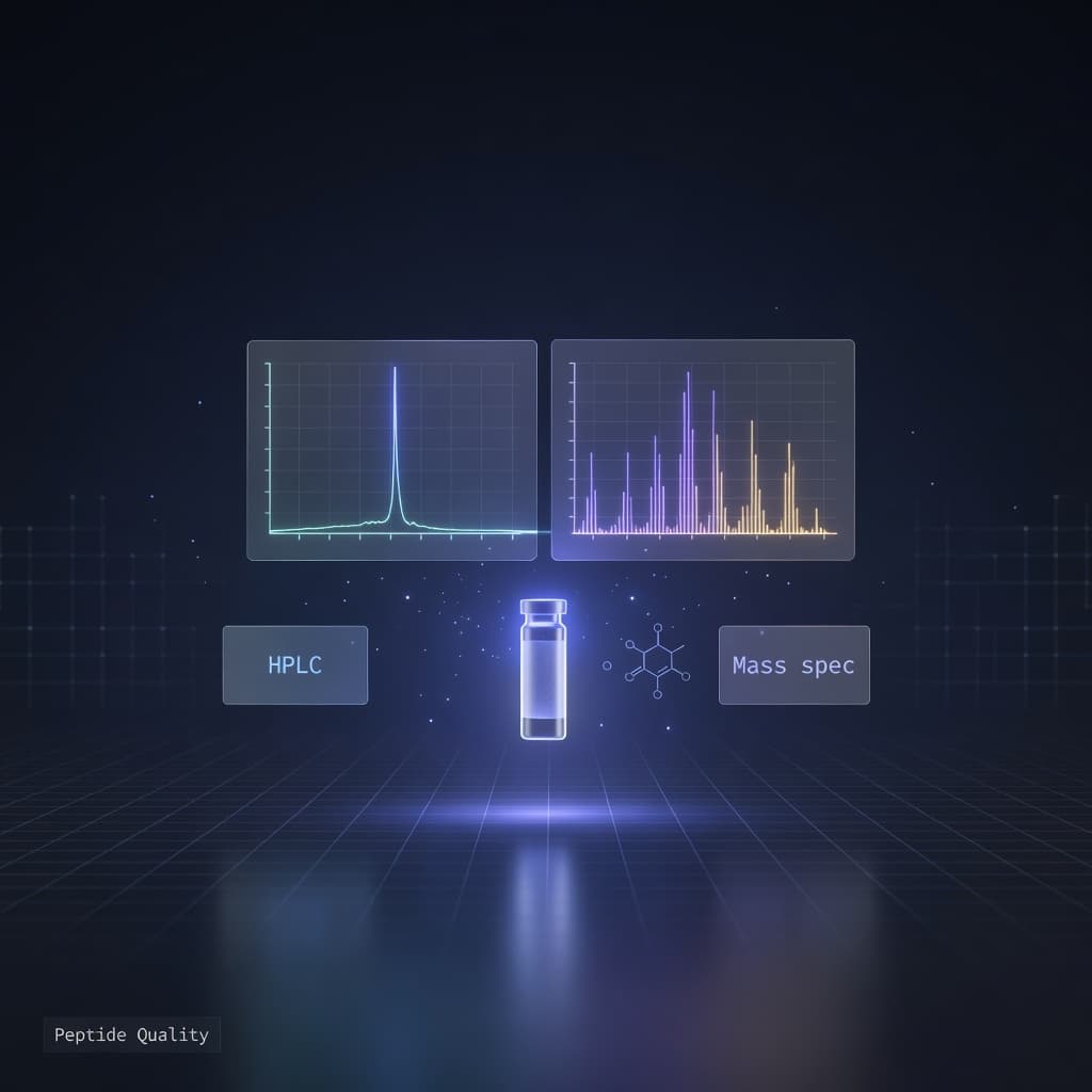 Peptide Quality Explained: HPLC vs Mass Spec, Research-Grade vs Pharma-Grade, Lyophilized vs Pre-Mixed