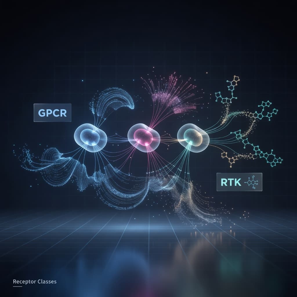 How Peptides Signal: A Receptor-Class Map of Research Peptides