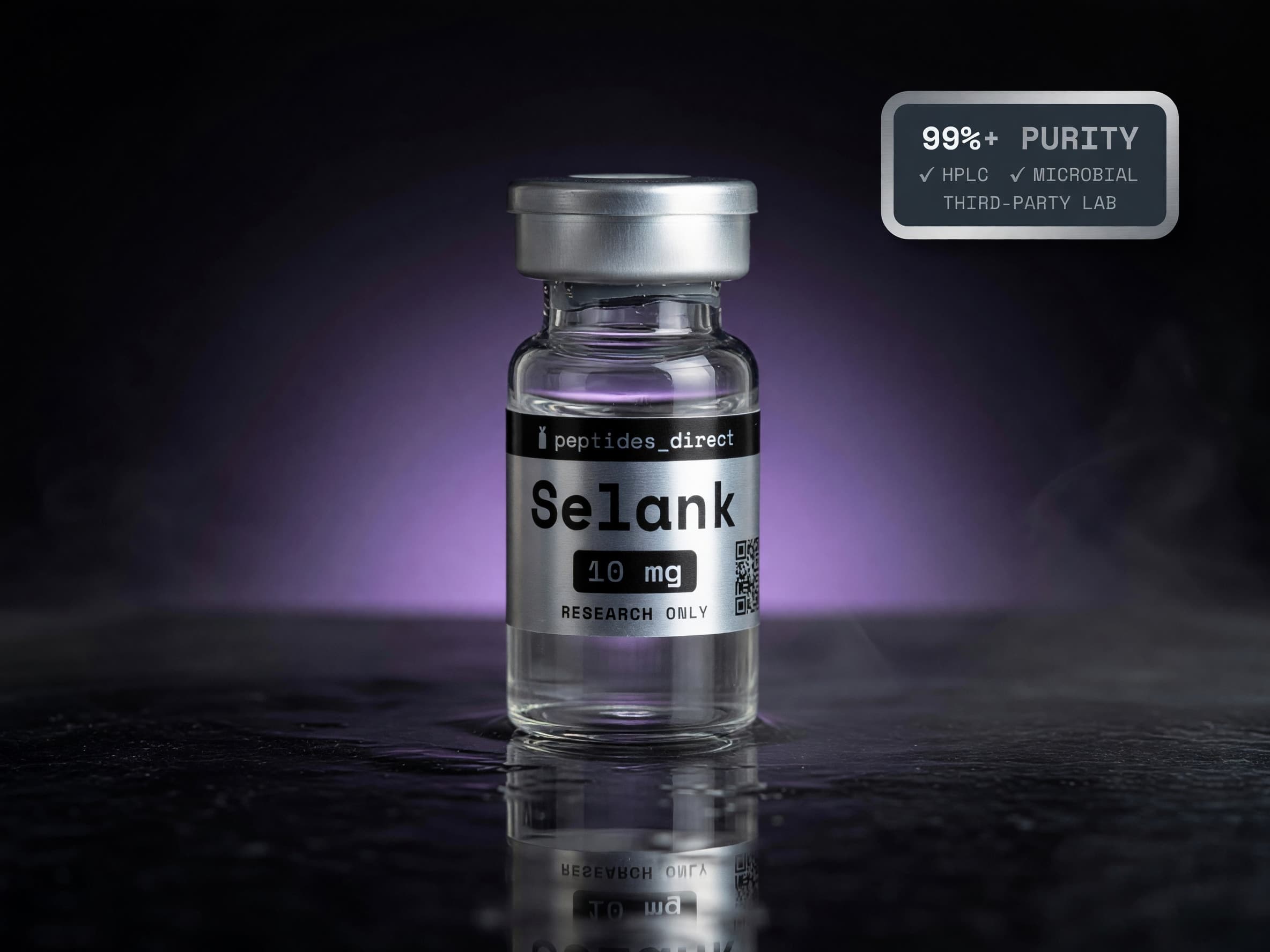 Selank 10mg vial