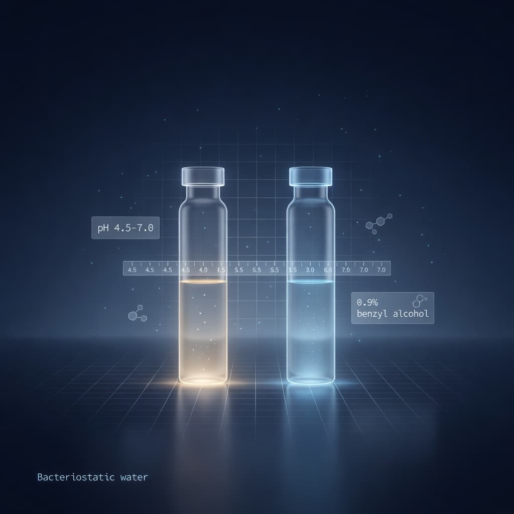 Acqua bac del venditore o grado farmaceutico? Cosa certifica 'USP' e cosa un CoA non può vedere