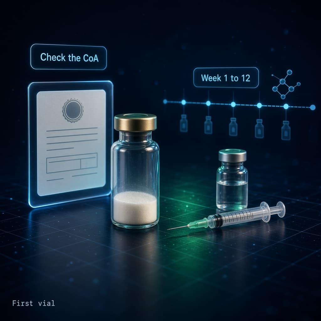 Before Your First Research Peptide: What to Check, What to Prepare, and When a Measured Effect Could Even Show