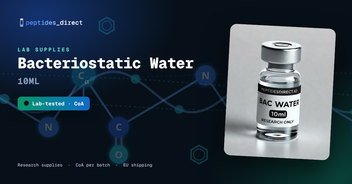 bac water eu Bacteriostatic 3ml/10ml Bacteriostatic Water 10ml | Peptide